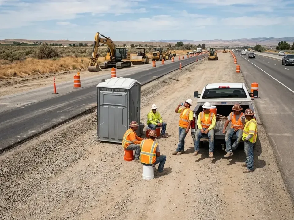 highway-road-construction-crew-007 — frequently asked questions, Porta Potty and Restroom Rentals in Peoria, AZ